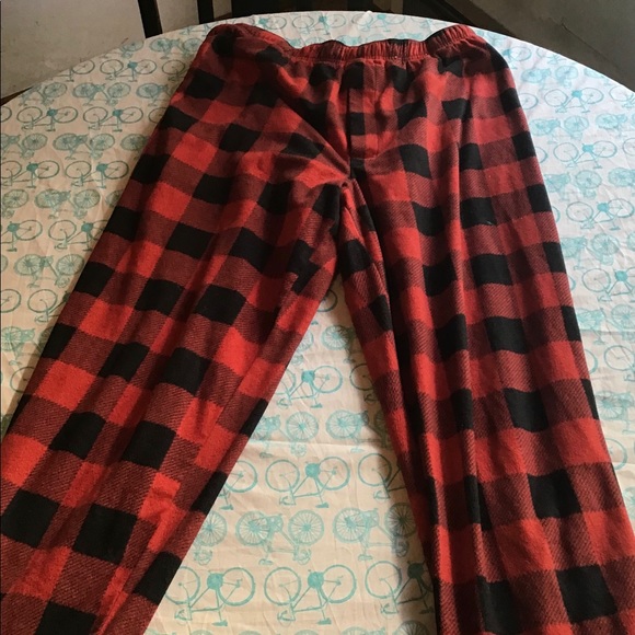 Black Plaid Pajama Pants - Picture 2 of 2
